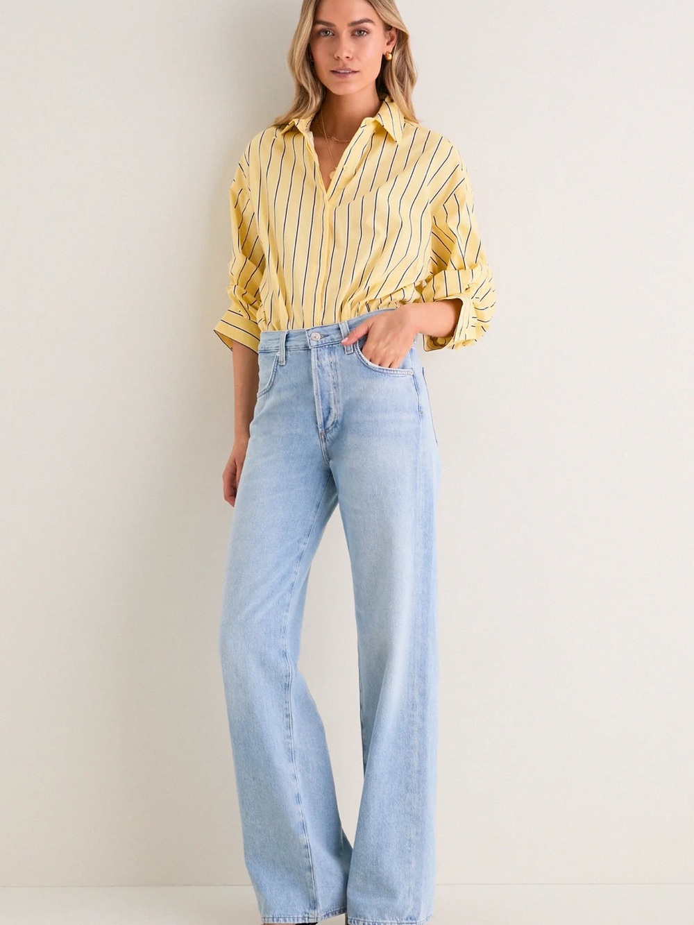 Citizens Of Humanity l Annina High-Rise Straight Leg Jeans